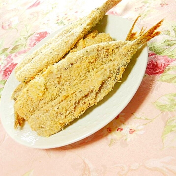❤鰺のノンフライ・カレー・ハーブ焼き❤